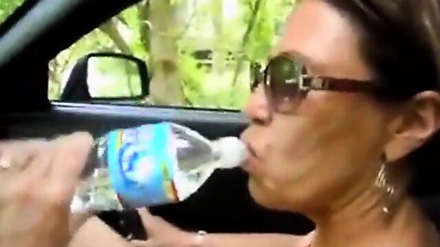 Granny Car Blowjob