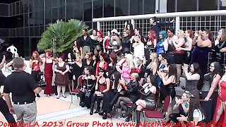 200 Famous FemDom DDI Group Photo Behind Scenes Fetish