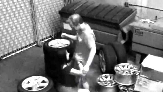 Couple Fucking in Garage