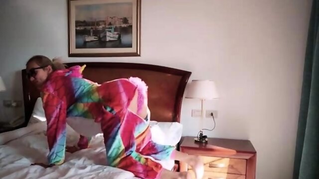 Unicorn costume anal sex