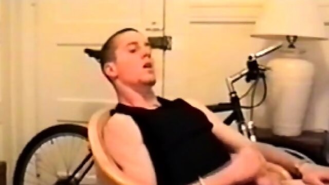 Adam Strips and Jerks Off