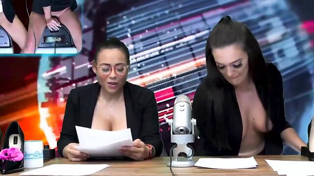 Camsoda- News anchors masturbating