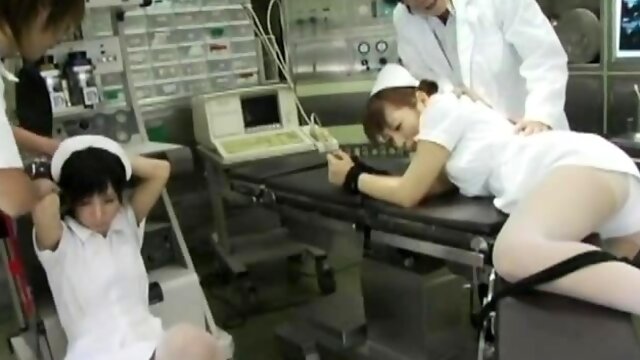 Nurse, Domination, Group Sex, Japanese, Bondage, uniform