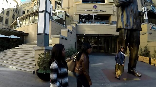 My sister-in-law in the shower