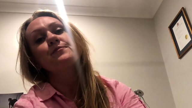 A nylon and foot fetish