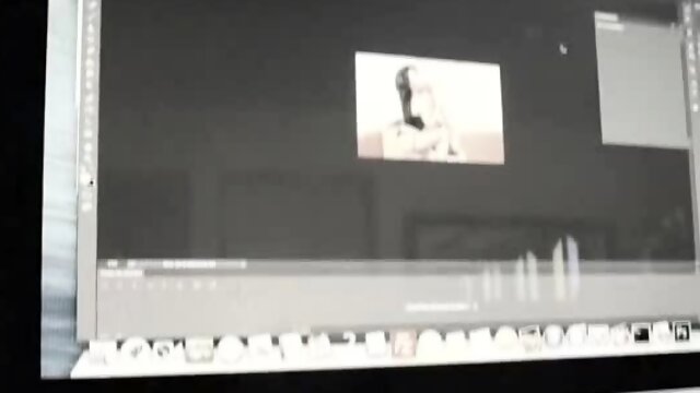 Lascivious brunette lady riding a big fuck stick