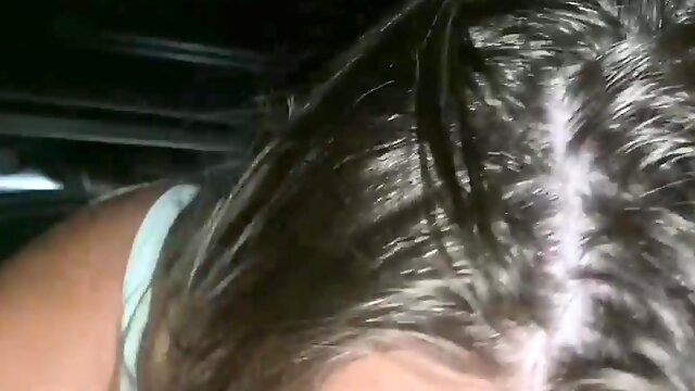 Tan blonde MILF sucks and fucks a big cock