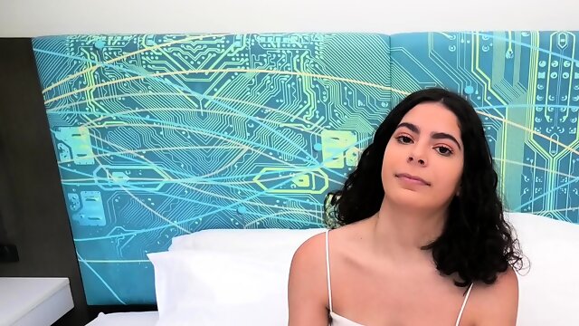 Wholesome amateur 18 yr old is making her first porn video