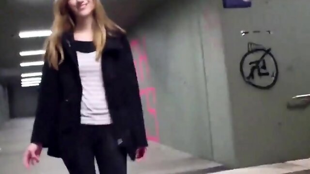 She smile after a facial - Blowjob Underground