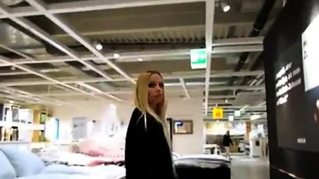 Blowjob in IKEA