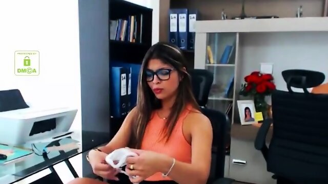 Clothed fetish hotties office fetish