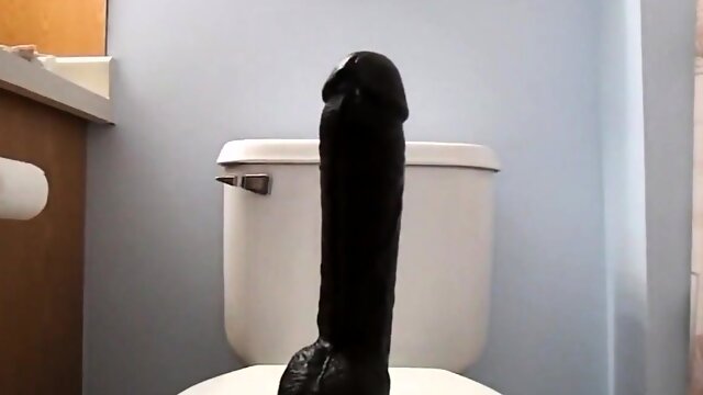 Milf Rides BBC Dildo