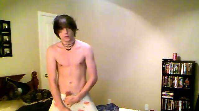 Emo sexy sissy gay porn Trace comes home from the club all b