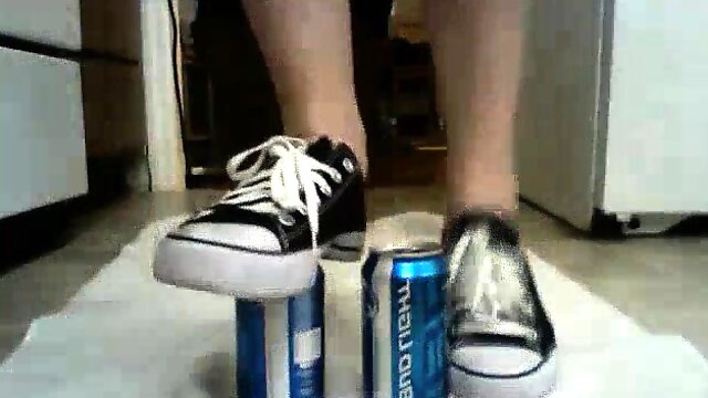 Eve Batelle - Tennis Shoes  Sexy Deet Crushing Cans