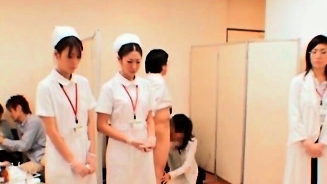 Asian Nurse Blowjob