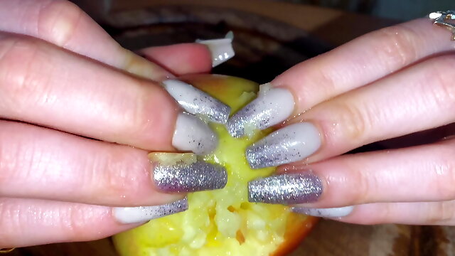 Long Nails Fruits Massacre Part 4 I MyNastyFantasy