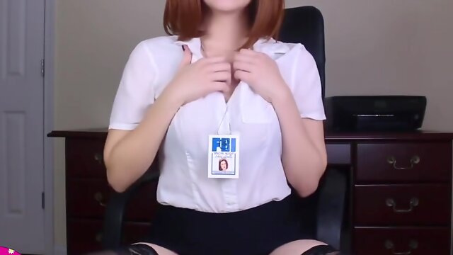 Scully Fucks Mulder - The X-files Cosplay Pov Virtual Sex And Dildo Blowjob - Halloween 2020 P1