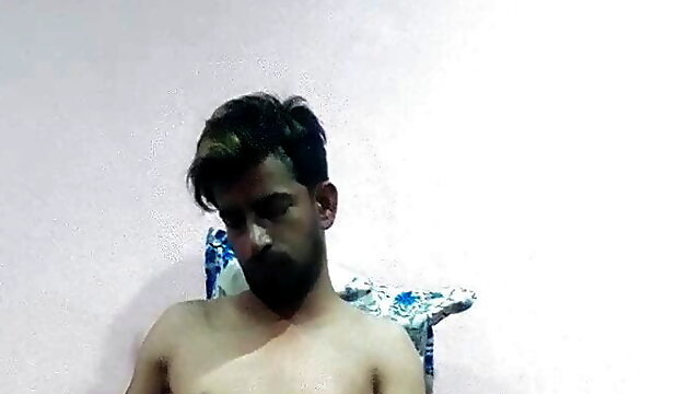 Indian boy masturbating