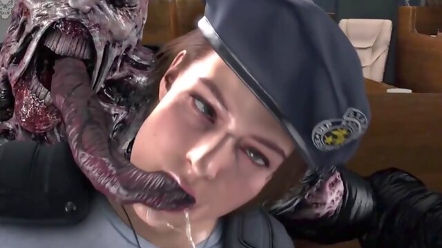 Hardcore 3D Porn Compilation With Jill Valentine Getting Fucked By Monsters