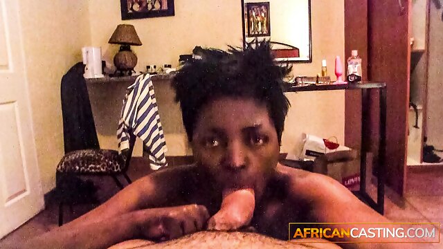 AFRICAN AUDITION - Real Ebony Inexperienced in Homemade Multiracial POINT OF VIEW Gauze