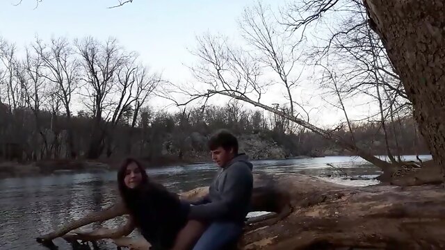 Sweetheart Railing Man Sausage In National Park
