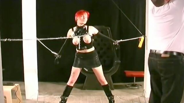 Marvelous nymph who drains with her orgy device