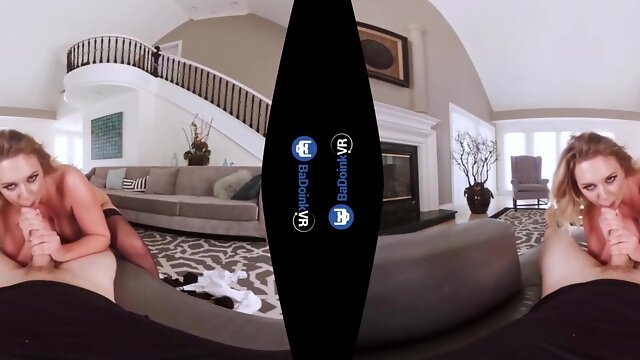 VR Pornography BUXOM Cougar Brooke Wylde Maid gets smashed by POINT OF VIEW on BaDoinkVR.com