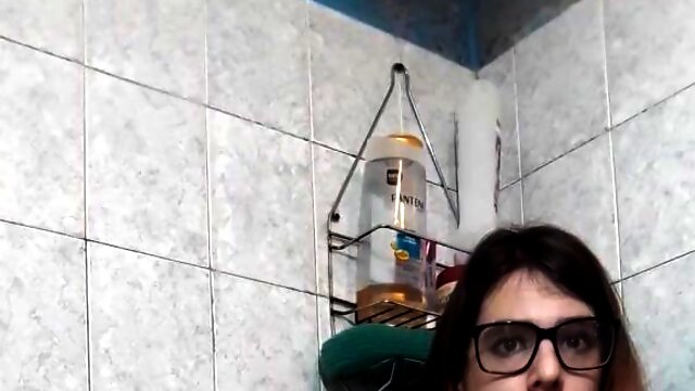 Cute Trans Girl Showering