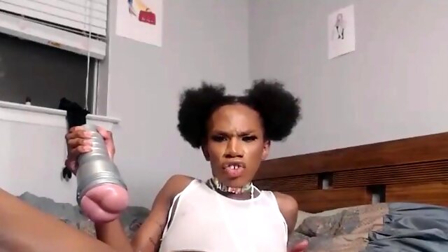 Black Shemale Cumshot Compilation, Skinny Ebony, Aj180