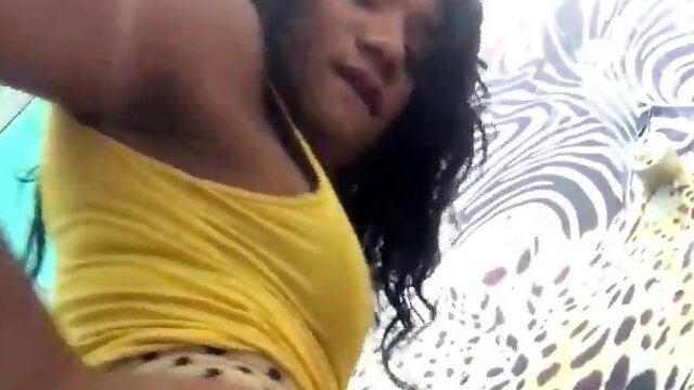 Ebony Masturbation, College, Natural