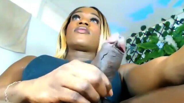 Black Transgirl Jacking