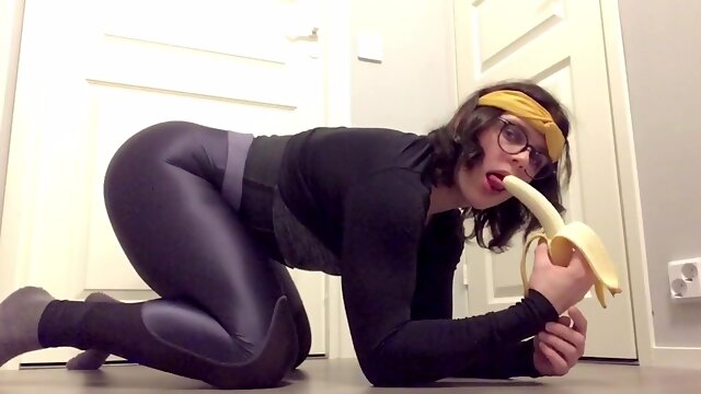 Dominatrix Joi, Big Ass, Leggings, Spandex, Shiny