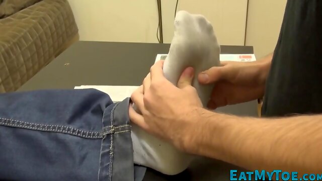 Gay Footjob