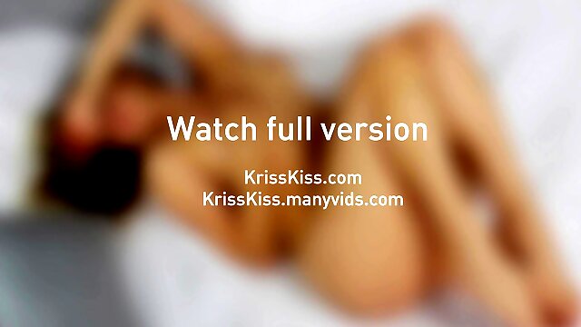 Firm hookup with KrissKiss 4K ! Missionary, cowgirl, doggy style and сum in gullet!