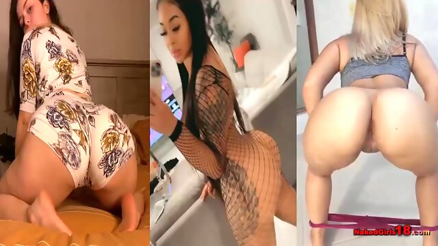 17 Twerk And Clapping Showcase From Spectacular Femmes With Large Butt