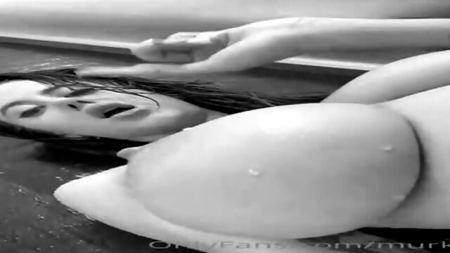 Big-Chested black-haired enjoys to have fun with a fuck stick every time she is alone at home