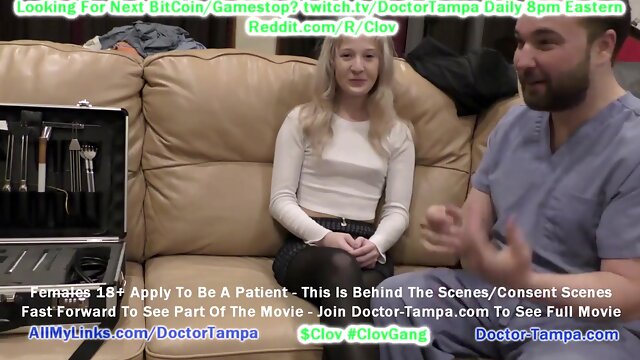 $CLOV Stacy Shepard Gets 1st Gynecology Check-Up EVER From Physician Tampa POINT OF VIEW & Nurse Jasmine Rose! Observe This legal Yr Aged Cutie Hairy Man It All At GirlsGoneGyno.com