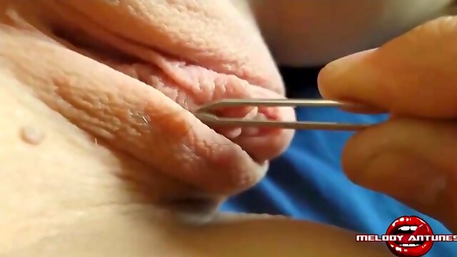 Edible ash-blonde is impatiently blowing a rock rock-hard knob in front of the camera, before railing it