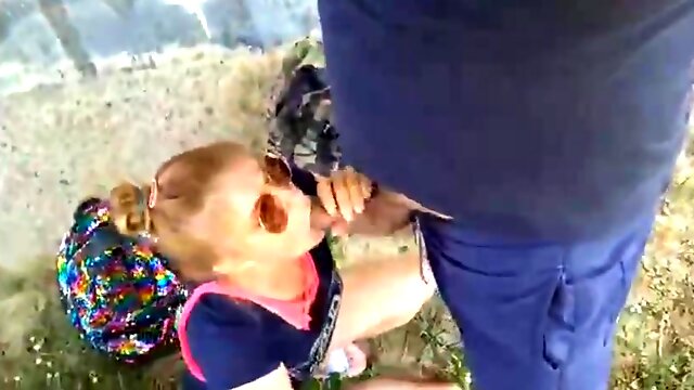 Fellation Amateur Exterieur