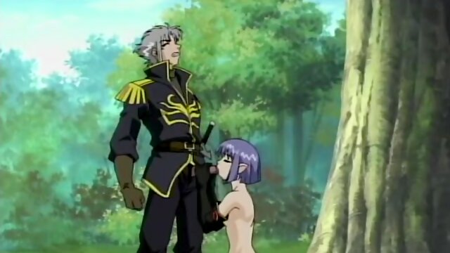 Animation boy got an impressive deep throat from a woods witch and then he humped her brains out