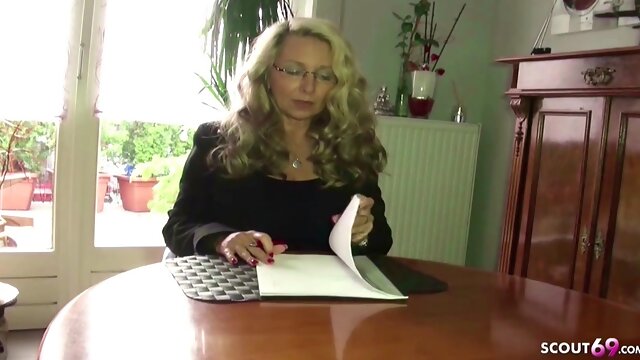 RAUNCHY RECTAL FUCK-FEST FOR GERMAN MATURE EDUCATOR AT PRIVAT TUTORING