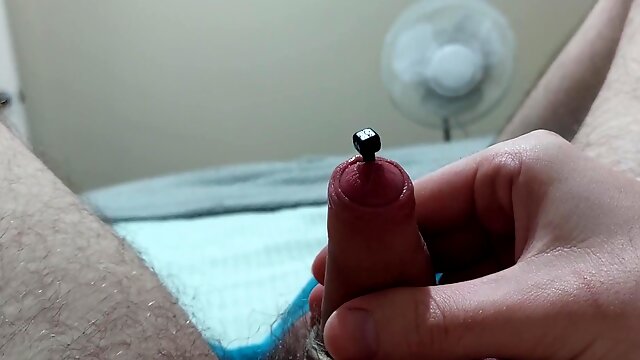 Deep sounding for diminutive sensitized uncircumcised beef whistle