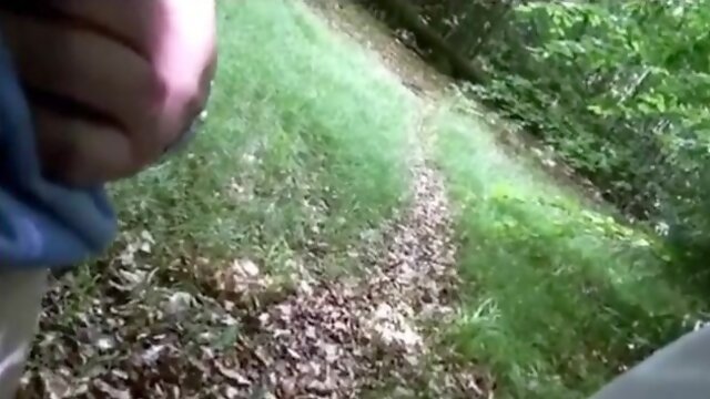 Wichsen und Lutschen im Wald 2