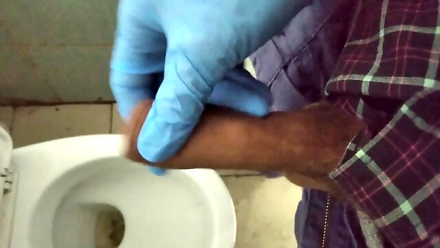 Shaft in Forearm, in Spandex Mitten - Part 1.