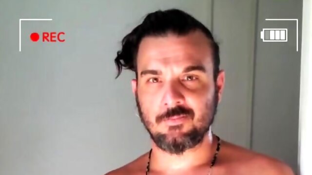 Hippie Strokes off while doing Laundry