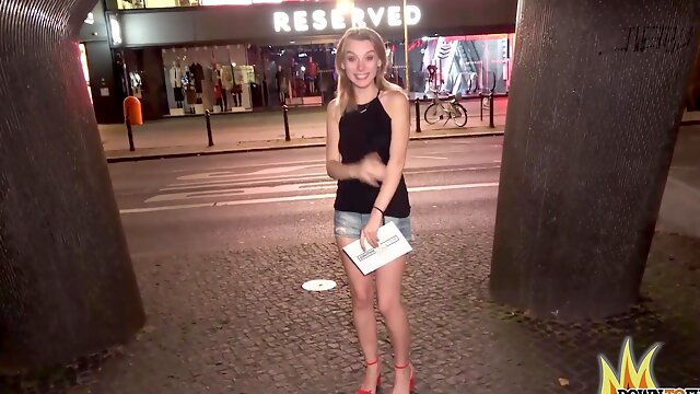 Lilly Ray enjoys while being fucked hard by a total stranger