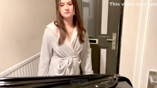 Bored Wife Fucks The Delivery Guy While Her Husband Is At Work ( Eng Sub )