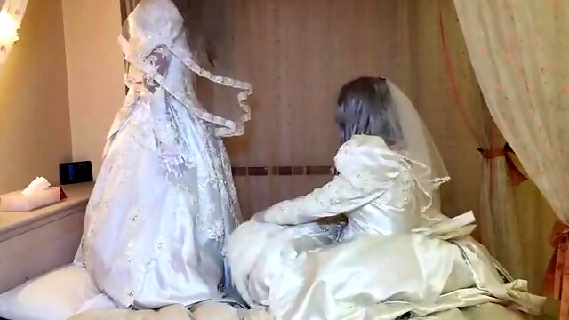 2 crossdresser anese brides