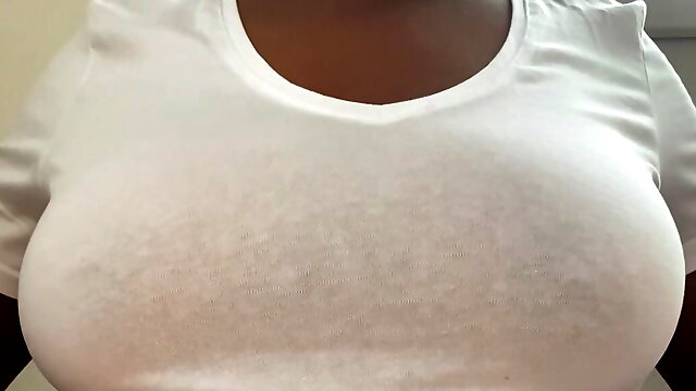 White Shirt, Phat Black Pussy, Chubby Hairy African