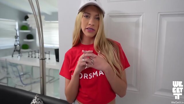 Blonde With Braces Khloe Kapri Squirts On Conors Wet Burrito P1